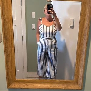 Striped jumpsuit NWT